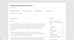 Desktop Screenshot of deepgreenresistancehawaii.org