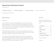 Tablet Screenshot of deepgreenresistancehawaii.org